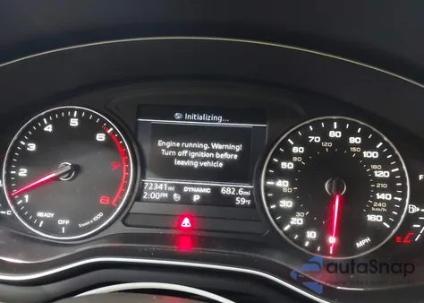 2017 Audi A4 2.0T Premium из США, поврежденный, VIN WAUANAF40HN005667